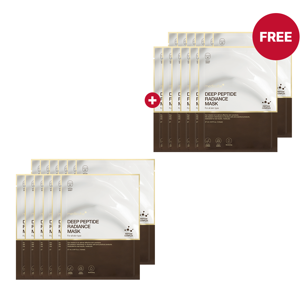 Deep Peptide Radiance Mask — 10+10 MASKS