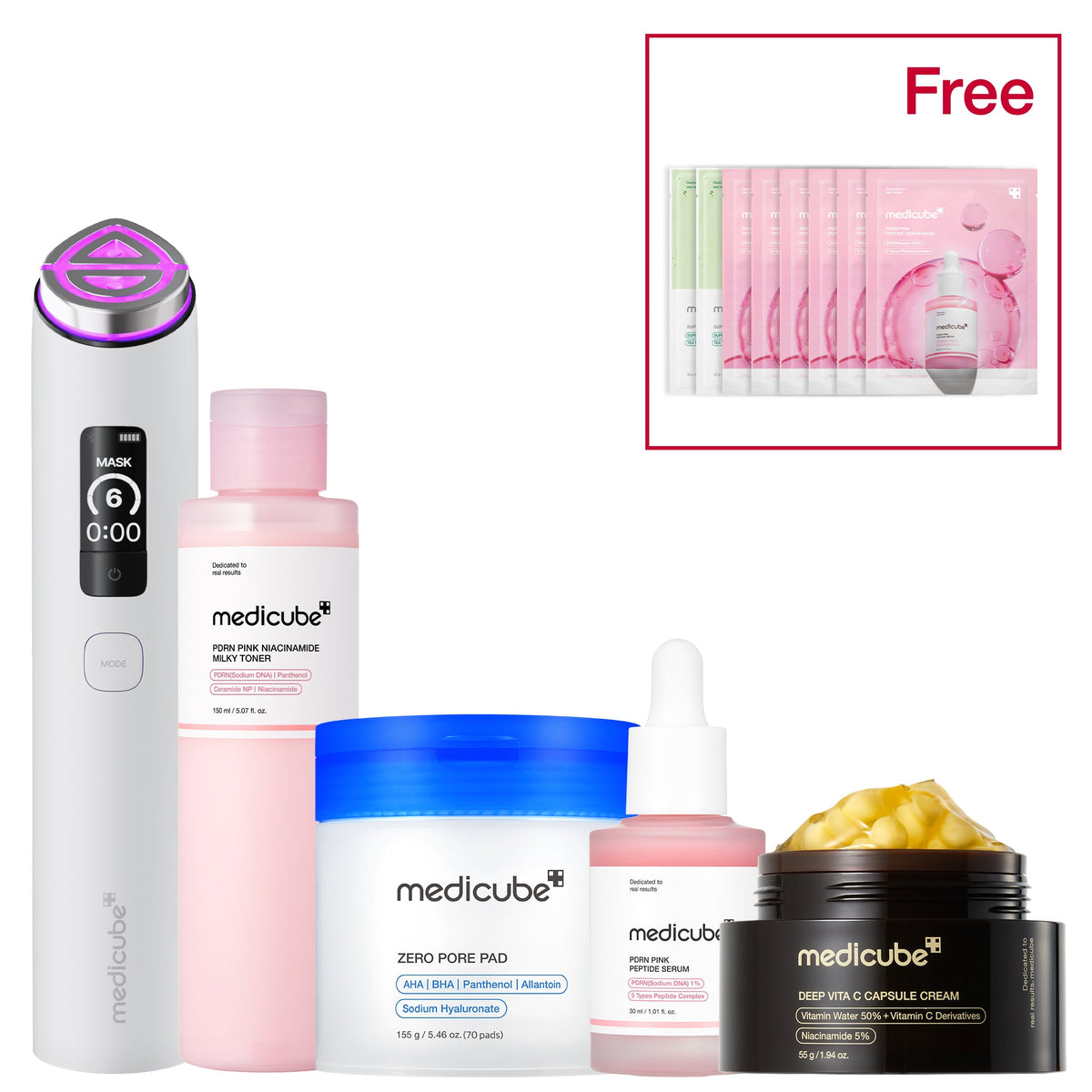 No.1 Best Dewy Glow Set White — Night