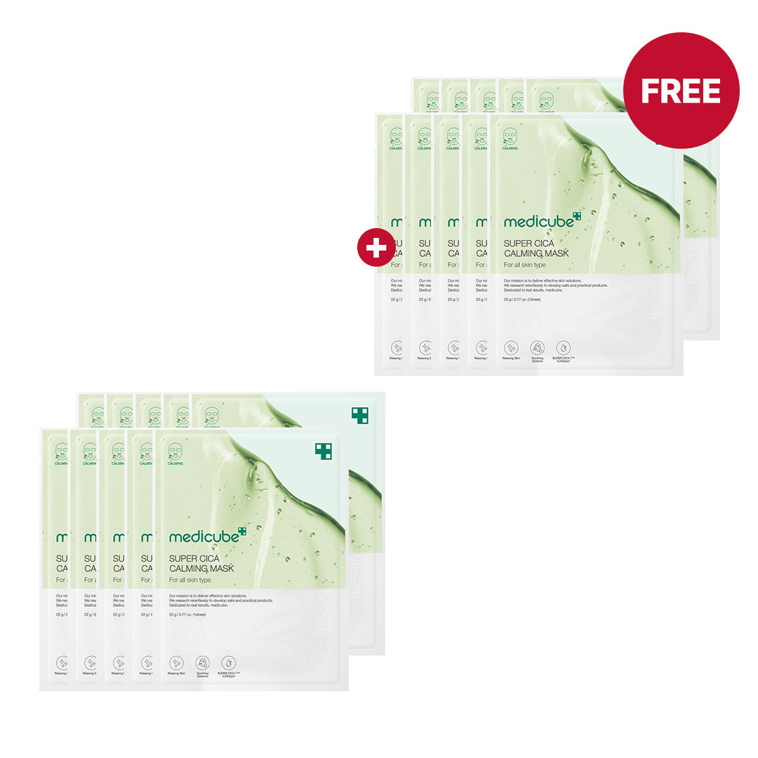 Super Cica Calming Mask — 10+10 MASKS