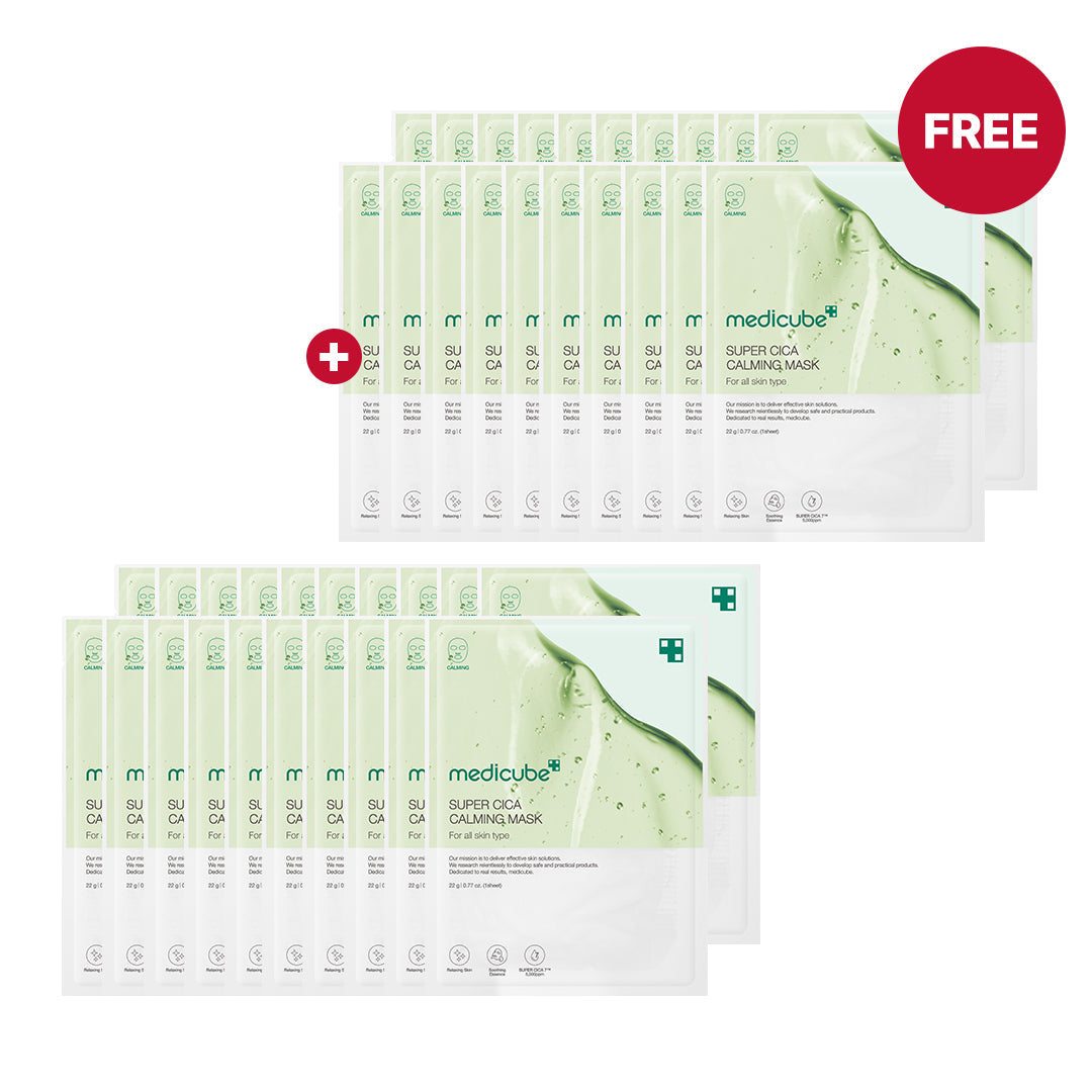 Super Cica Calming Mask — 20+20 MASKS