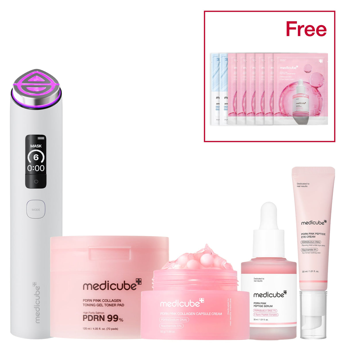 Ultimate PDRN 2X Glow Set — White